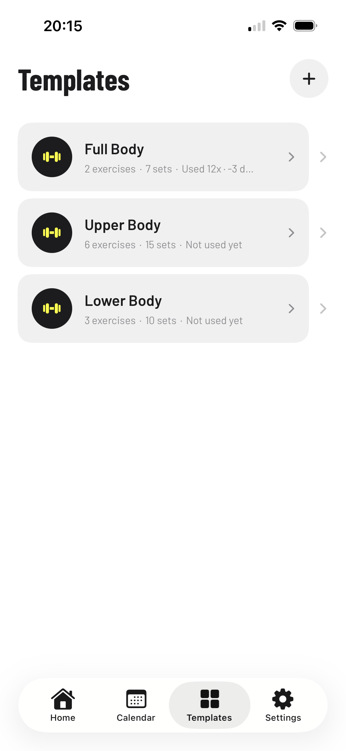 Keln templates view
